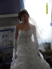 Очень красивое свадебное платье!!!!