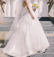 Шикарное свадебное платье! Аналог Vera Wang.АНГЛИЯ